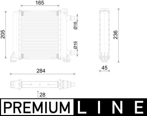 Radiator motor potrivit MINI (F55), (F56), (F57), CLUBMAN (F54) 2.0 - Img 3