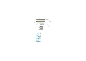 Set montaj sabot frana potrivit MITSUBISHI COLT VI; SMART FORFOUR 1.1-1.5D 01.04-06.12 - Img 3