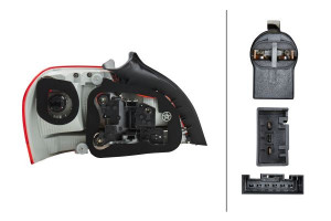 Stop lampa spate Dreapta (H21W/LED/P21W/W16W) potrivit BMW 1 (E82), 1 (E88) 09.07-12.13 - Img 1