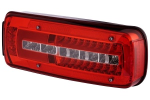Stop spate dreapta (LED, 24V, cu intermitent, cu far de ceață, lumina de marșarier, cu stop, lumină de parcare ) potrivit DAF CF, LF, XF 106 10.12- - Img 3