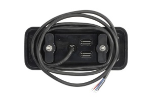 Stop spate stanga/dreapta (LED, 12/24V, cu intermitent, cu lumini ceata, lumina de marșarier, cu stop, lumina de parcare, reflector, indicator dinamic, lungime cablu: 0,2m) - Img 2