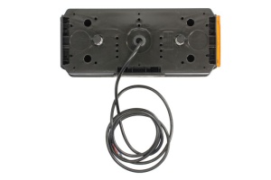 Stop spate stanga (LED, 12/24V, cu intermitent, cu lumina stop, lumini parcare, reflector triunghiular, lumina laterala, indicator dinamic, lungimea cablu : 2m) - Img 2