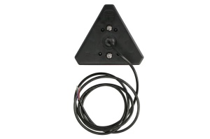 Stop spate stanga (LED, 12/24V, cu intermitent, lumina de marșarier, cu stop, lumina de parcare, reflector triunghiular, indicator dinamic, lungime cablu: 0,2m, 163x143x40mm) - Img 2