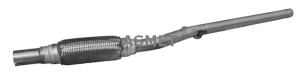 Teava esapament Mijloc (flexibil) potrivit FIAT CINQUECENTO 0.9 07.91-07.99 - Img 1