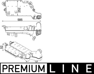 Vas expansiune lichid racire potrivit MAN TGL I, TGM I 01.04-03.22 - Img 4