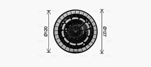 Ventilator habitaclu potrivit BMW 3 (E30), Z1, Z3 (E36), Z8 (E52) 1.6-4.9 09.82-12.03 - Img 1