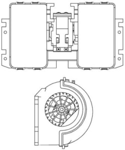 Ventilator habitaclu potrivit FENDT 307 A FARMER, 307 C FARMER, 307 C TURBO FARMER, 307 CA FARMER, 307 CI FARMER 4WD, 307 LS FARMER, 307 LSA FARMER, 307 LSE FARMER, 307 S FARMER, 307 TURBO FARMER, 308 C FARMER - Img 4