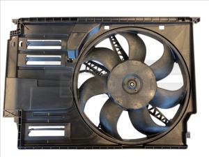 Ventilator radiator (cu carcasa) potrivit BMW 2 (F45), 2 GRAN TOURER (F46), X1 (F48); MINI (F56), (F57), CLUBMAN (F54), COUNTRYMAN (F60) 1.5-2.0D 11.13- - Img 2