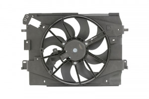 Ventilator radiator (cu carcasa) potrivit DACIA DOKKER, DOKKER EXPRESS/MINIVAN, LODGY, LOGAN II, LOGAN MCV II, SANDERO II; RENAULT CAPTUR I, CLIO IV, CLIO IV/HATCHBACK 0.9-1.6LPG 03.12- - Img 2