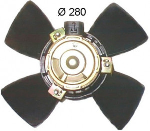 Ventilator radiator potrivit OPEL CORSA B 1.0/1.2 11.96-09.00 - Img 3