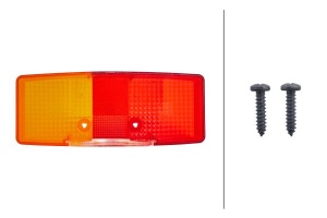 Dispersor stop dreapta (cu intermitent, cu stop, lumina de parcare, cu iluminare placuta) potrivit FENDT 102 FARMER, 102 S FARMER, 103 S FARMER, 103 SA FARMER, 104 S FARMER, 105 S FARMER, 106 S FARMER - Img 4