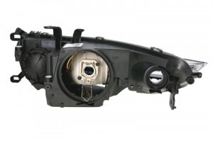 Far Dreapta (halogen, H1/H7/PY21W/W5W, electric, cu motor, culoare insertie: cromat) potrivit HONDA CIVIC VIII -12.11 - Img 2