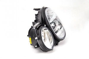Far Stanga (xenon, D2S/H7, electric, cu motor, culoare insertie: cromat, culoare semnalizator: transparent) potrivit MERCEDES E T-MODEL (S211), E (VF211), E (W211) -06.06 - Img 2