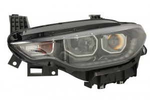 Far Stanga (xenon, D5S/H7/LED/P21W, automat, culoare semnalizator: portocaliu) potrivit FIAT TIPO - Img 1