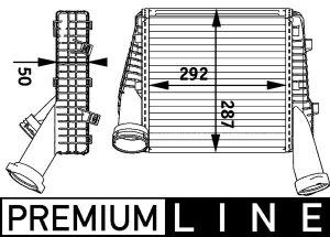 Intercooler potrivit AUDI Q7; PORSCHE CAYENNE; VW TOUAREG 2.5D/3.0D/4.2D 01.03- - Img 1