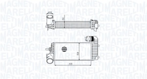 Intercooler potrivit FORD C-MAX II, FOCUS III, FOCUS III/HATCHBACK, FOCUS III/KOMBI, GRAND C-MAX, KUGA II, TOURNEO CONNECT V408 NADWOZIE WIELKO, TRANSIT CONNECT 1.5D/1.6D 07.10- - Img 1