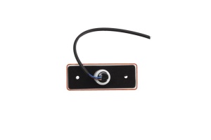 Lumina delimitare stanga/dreapta, galben, LED, inaltime 41mm; latime 110mm; adancime 7/39/110mm, fixare orizontala, lungime cablu 200mm, fara prindere, 24V - Img 2
