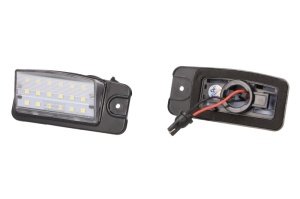 Lumina numar inmatriculare, culoare lumina: alb, 12V, cu aprobare circulatie potrivit NISSAN X-TRAIL III 04.14- - Img 1