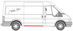 Prag reparatie spate dreapta potrivit FORD TRANSIT V FL 04.06-08.13 - Img 2