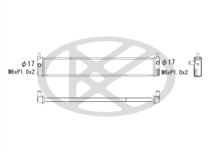 Radiator motor potrivit TOYOTA PRIUS PLUS 1.8H - Img 2