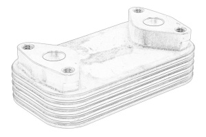 Radiator ulei potrivit IVECO DAILY III, DAILY IV, DAILY V, DAILY VI, MASSIF; CITROEN JUMPER II; FIAT DUCATO; PEUGEOT BOXER 2.3D/3.0CNG/3.0D 07.99- - Img 1