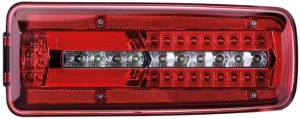 Stop spate dreapta (LED, 24V, cu intermitent, cu far de ceață, lumina de marșarier, cu stop, lumină de parcare, reflector ) potrivit MAN TGX I 01.14-09.21 - Img 1