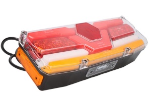 Stop spate stanga (LED, 12/24V, cu intermitent, cu far de ceață, lumina de marșarier, cu stop, lumină de parcare, cu iluminare placuta, reflector, cu lampă cu braț prelungitor, indicator dinamic) - Img 3