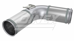 Teava esapament (material: inox, diametru:144mm/124mm, lungime:511mm) potrivit SCANIA - Img 2