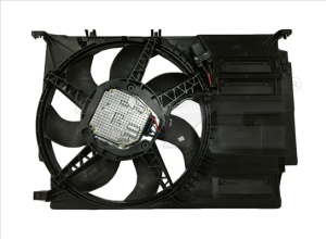 Ventilator radiator (cu carcasa) potrivit BMW 2 (F45), 2 GRAN TOURER (F46), X1 (F48); MINI (F56), (F57), CLUBMAN (F54), COUNTRYMAN (F60) 1.5-2.0D 11.13- - Img 1
