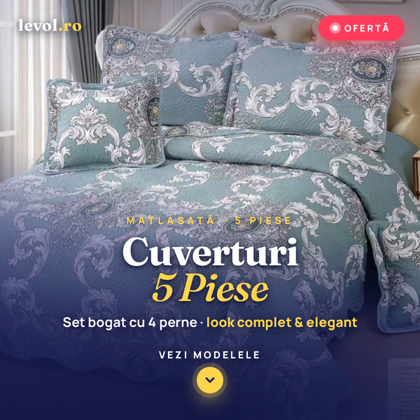 Cuverturi 5 piese