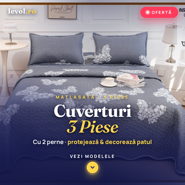 Cuverturi 3 piese