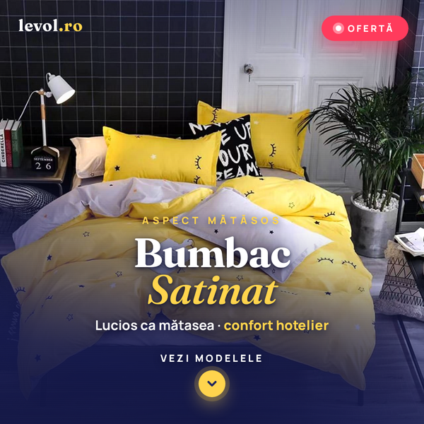 Lenjerii Bumbac Satinat