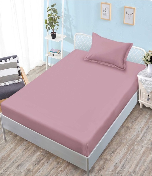 Cearsaf cu elastic Finet, 140x200cm + 1 fata de perna, cod produs H21-9221
