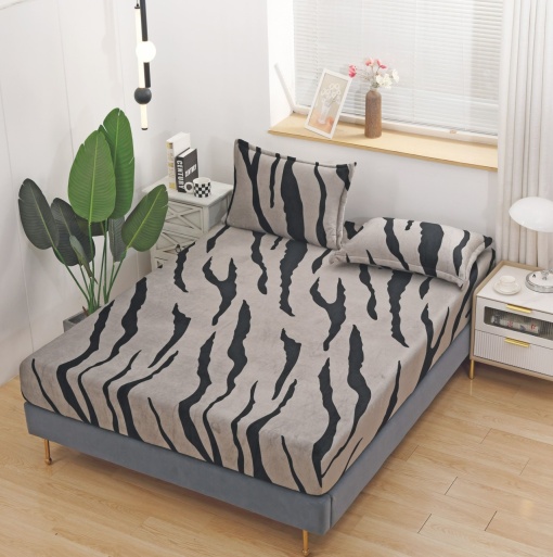 Husa cu elastic Pufoasa COCOLINO, 180x200cm + 2 fete de perna, cod produs H21-9183