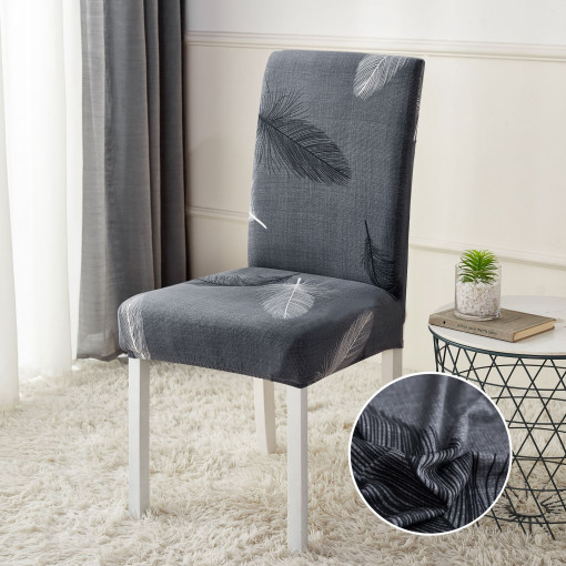 Set 6 huse universale cu elastic pentru scaun, cod produs H21-1734