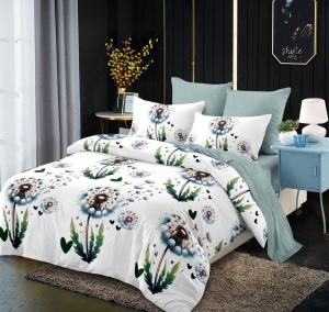 Lenjerie de pat FINET cu ELASTIC 180x200, 6 piese, cod produs H21-11648
