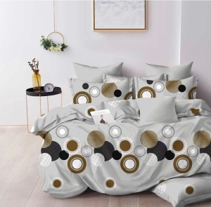 Lenjerie de pat FINET pentru 2 persoane, 6 piese , cod produs H21-5241