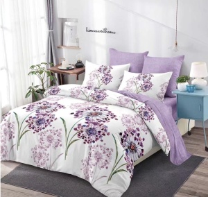 Lenjerie de pat FINET pentru 2 persoane, 6 piese, cod produs H21-7338