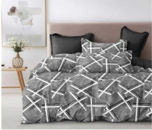 Lenjerie de pat FINET pentru 2 persoane, 6 piese , cod produs H21-9632