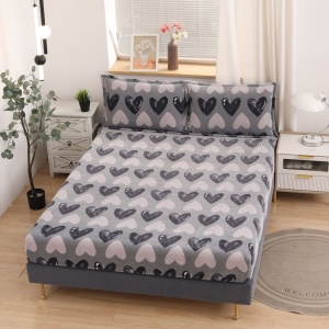 Husa cu elastic Pufoasa COCOLINO, 180x200cm + 2 fete de perna, cod produs H21-9590