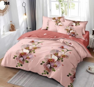 Lenjerie de pat din FINET pentru 2 persoane, 6 piese , cod produs H21-6248