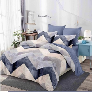 Lenjerie de pat FINET pentru 2 persoane, 6 piese , cod produs H21-10071