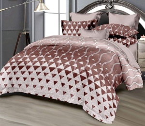 Lenjerie de pat FINET pentru 2 persoane, 6 piese , cod produs H21-10624