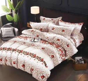 Lenjerie de pat FINET pentru 2 persoane, 6 piese , cod produs H21-10654
