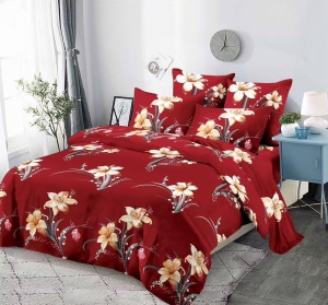 Lenjerie de pat FINET pentru 2 persoane, 6 piese , cod produs H21-11356