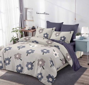 Lenjerie de pat FINET pentru 2 persoane, 6 piese, cod produs H21-6399