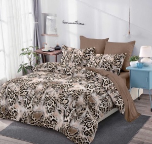 Lenjerie de pat FINET pentru 2 persoane, 6 piese, cod produs H21-8433