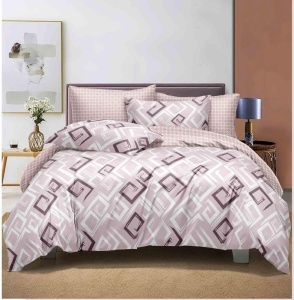 Lenjerie de pat FINET pentru 2 persoane, 6 piese , cod produs H21-9619