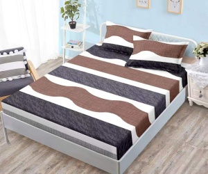 Cearsaf cu elastic Finet, 180x200cm + 2 fete de perna, cod produs H21-11753