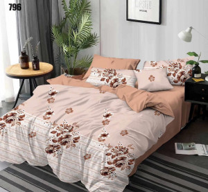 Lenjerie de pat din FINET pentru 2 persoane, 6 piese , cod produs H21-2862